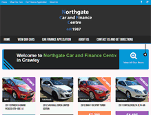 Tablet Screenshot of northgate-cars.com